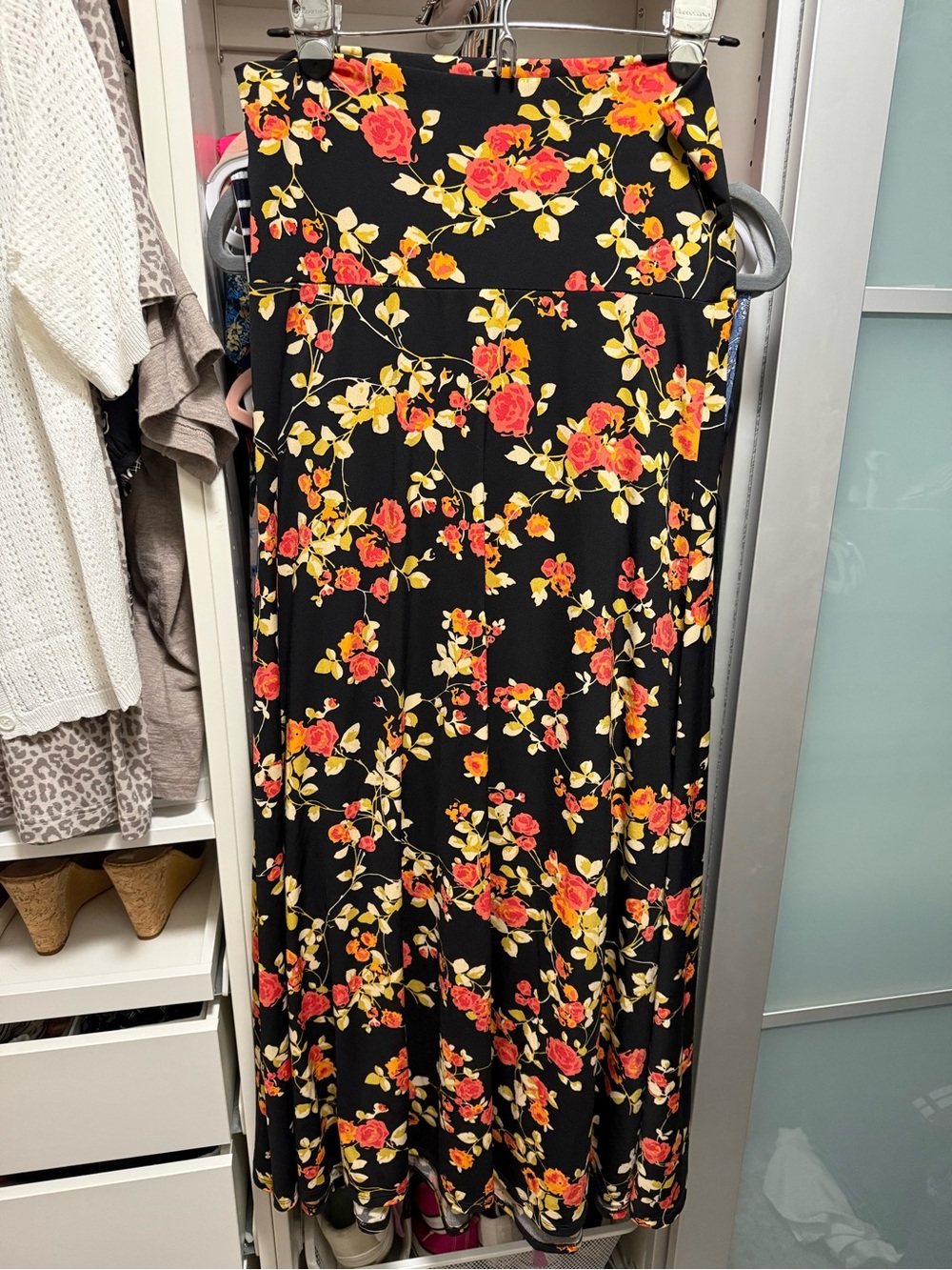 Floral Maxi Skirt